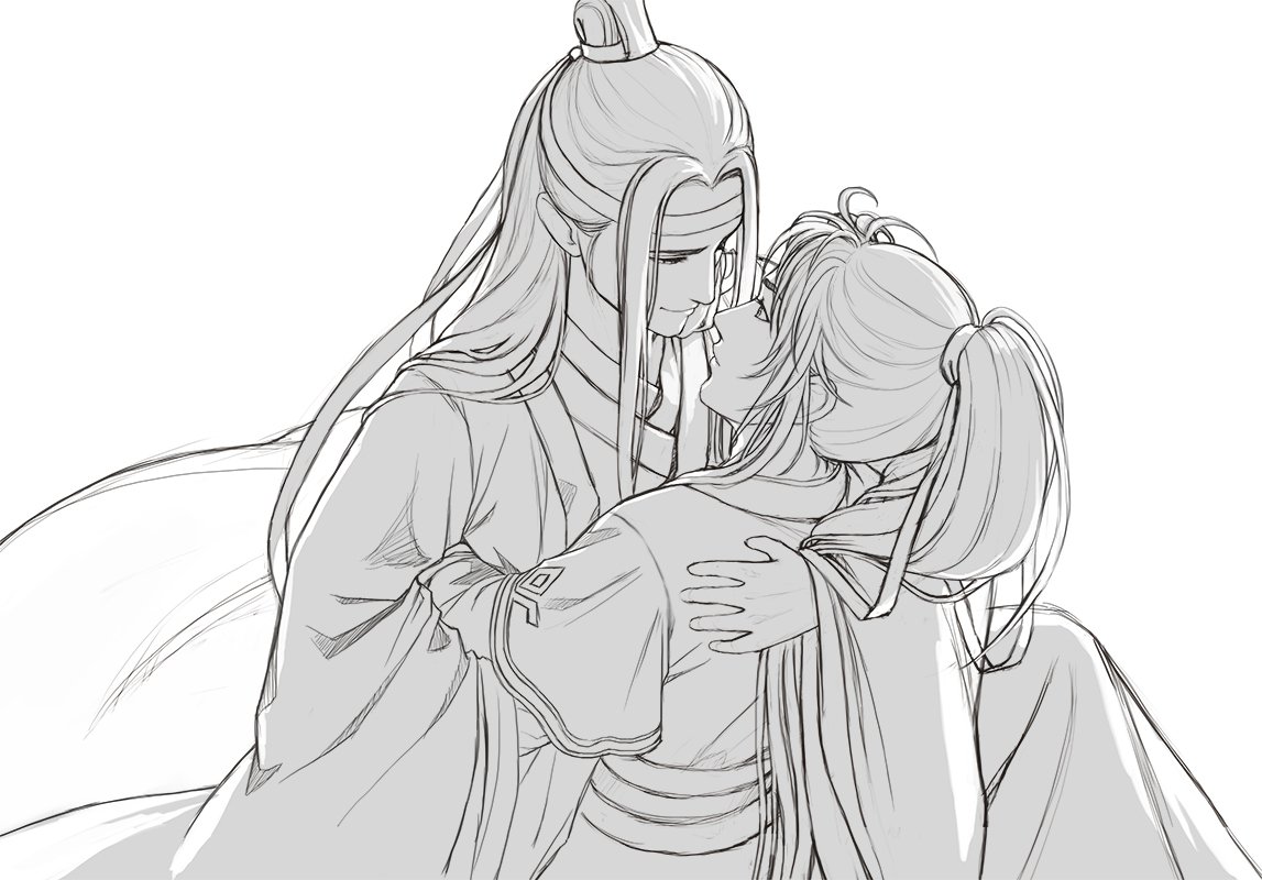 I wanted to capture Lan Wanji's sweet smile. 😭
I'll eventually color this when I get the time.
#魔道祖师 #MoDaoZuShi