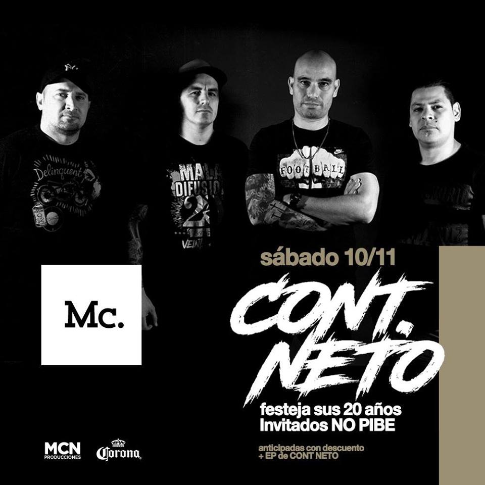 Rockandata's tweet photo. Sábado 10 de Noviembre
#ContNeto en #Mc (Tucuman 1016) #Rosario
Junto a #NoPibe
Anticipadas con descuento + EP de CONT NETO “XX” a $ 150 en #Amadeus (Córdoba 1369 Local 9)
Reservas (mesa para cenar) al WhatsApp 3415957145
cc @HacemosAlgo RT https://t.co/HJxqOt0Rep