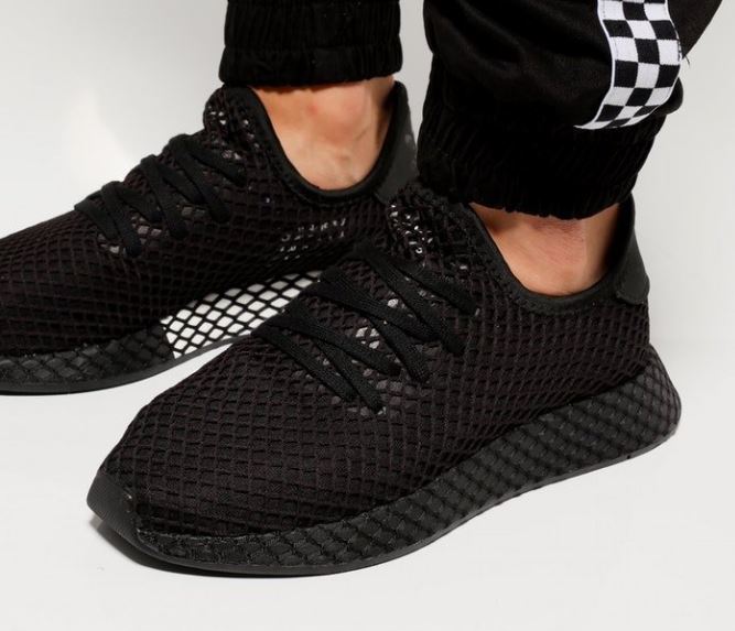adidas deerupt triple black