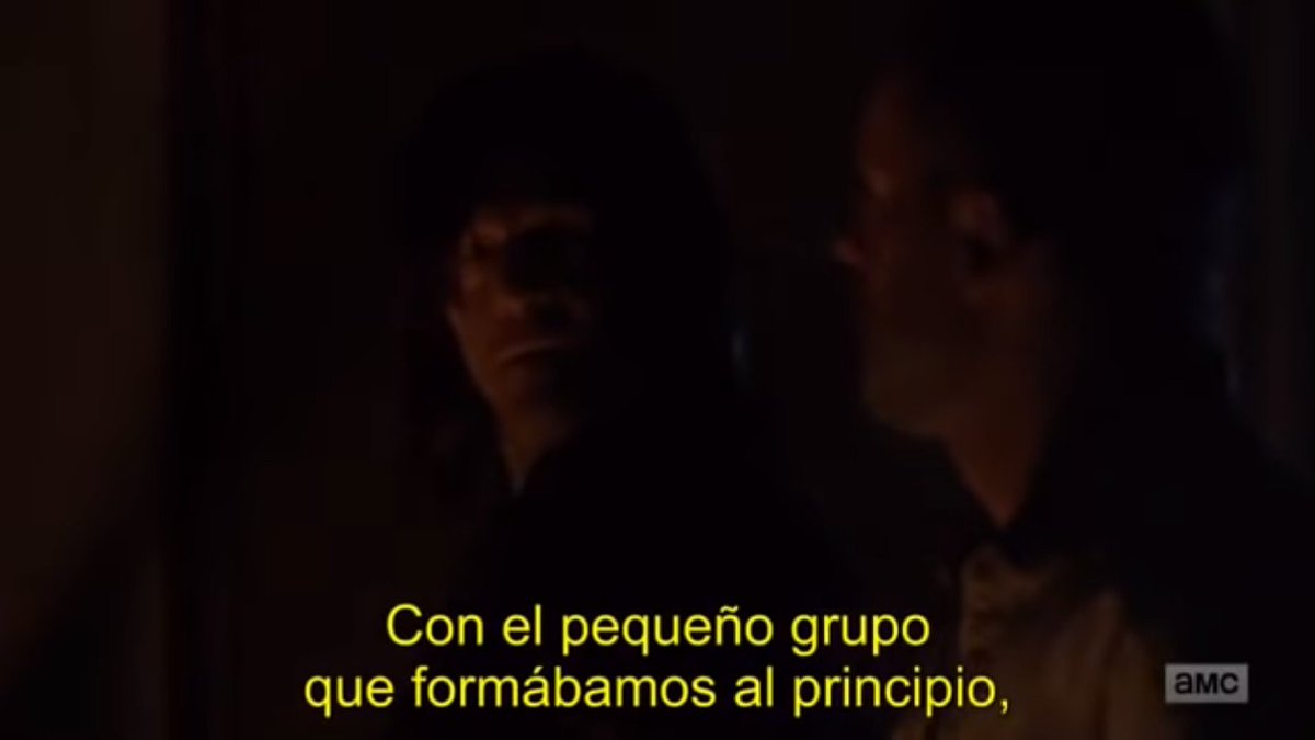 Queenriggs_'s tweet photo. "Así estábamos bien, así me gustaba" #TWD9enFOX https://t.co/fwyjVKiEcA
