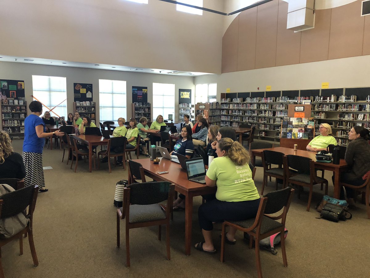 mrs_feliz4's tweet photo. So grateful to be part of an amazing TOSA team!! Thank you Shawn Achor for inspiring us with your Ted Talk to share positive mindsets and tangible resources with our teachers! @shawnachor #rusdPROUD https://t.co/YkplNVe3Rx