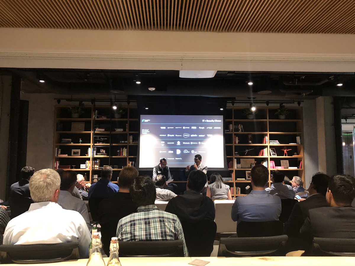 Amazing turnout at our security event! <a href="/sidtriv/">Sid Trivedi</a> <a href="/FoundationCap/">Foundation Capital</a> <a href="/PayPal/">PayPal</a> <a href="/srishivananda/">Sri Shivananda</a>