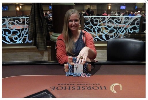 PokrLeagNations's tweet photo. 🔥 Newly crowned champion: Heather Alcorn WINS @WSOP Circuit @HorseshoeSI $1,700 Main Event ($129,654)! Congratulations @alcorn_heather on all 3 of your final table finishes this series!

#PLONProud #PLONStrong #MoreWomen #poker #pokertournaments @WSOPC https://t.co/gLJK4TXf1L