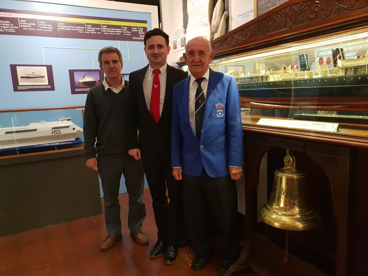 DublinWelsh's tweet photo. Three generations of DWMVC conductors at the concert tonight, 49 years conducting between them!Geraint Waters, Brian Murphy, Keith Young. Such an enjoyable concert tonight with Meibion Goronwy, what a sound they make! @dlrcc @NMMIreland  #welshchoir  #goronwy https://t.co/FdpNSvCmKj