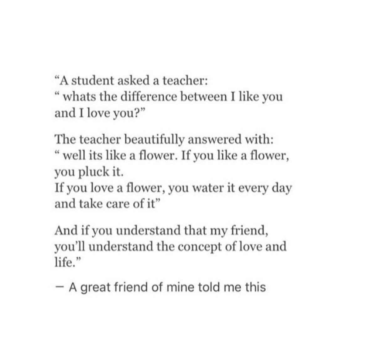 PoemHeaven's tweet photo. the difference between i like you and i love you https://t.co/W7qui3Glh5