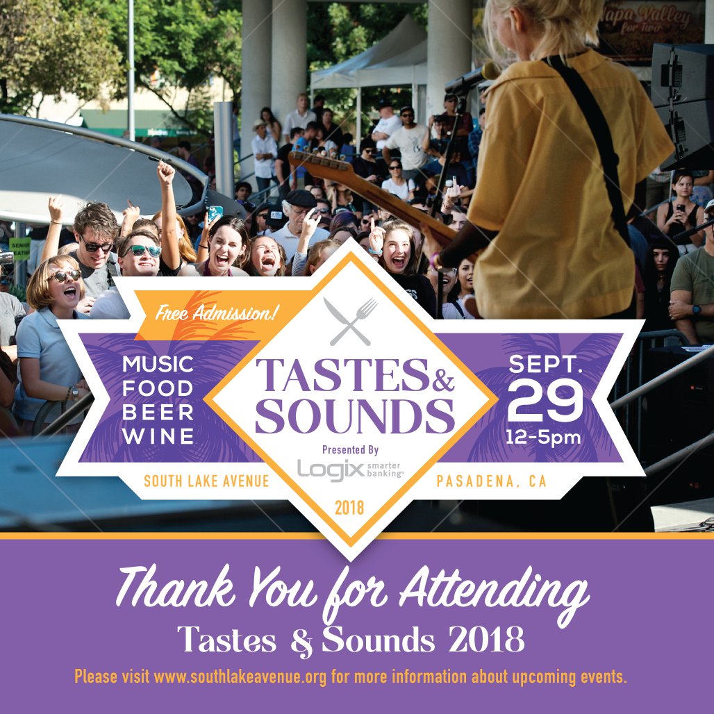 SouthLakeAvenue's tweet photo. Thank You for attending the #TastesAndSounds! You can now enjoy photos from the event at https://t.co/7dwCJx8aIA…/southlake…/albums/72157700647318371 📸
Stay tuned for upcoming details regarding the Holidayfest on Saturday, December 1st!
 #Pasadena #SouthLakeAvenue #Holidayfest https://t.co/CHM04JA0ZI