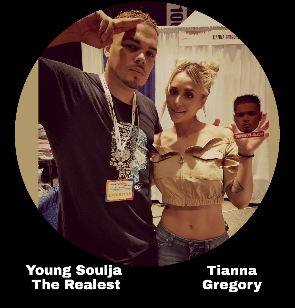 YoungSoulja's tweet photo. Thank you for showin' that love and support @_TiannaG ! 😉 Enjoy the music! #DanceMusic #WorkoutMusic #LivesOn #TeamYSTR #SouljaNation
~Young Soulja The Realest~
#BurninUp #NewSingle
#OutNow #SupportThat
https://t.co/qNALeeFF5Q https://t.co/ijWJTA1pJg