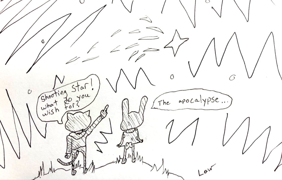 Low Inktober 8 When You Wish Upon A Star Inktober Inktober18 Inktoberprompts Star Animals Drawing Doodle Sketchbook Night Apocolypse T Co fxnheaxc Low Inktober 8 When You Wish Upon A Star Inktober Inktober18 Inktoberprompts Star Animals Drawing Doodle Sketchbook Night Apocolypse T Co fxnheaxc