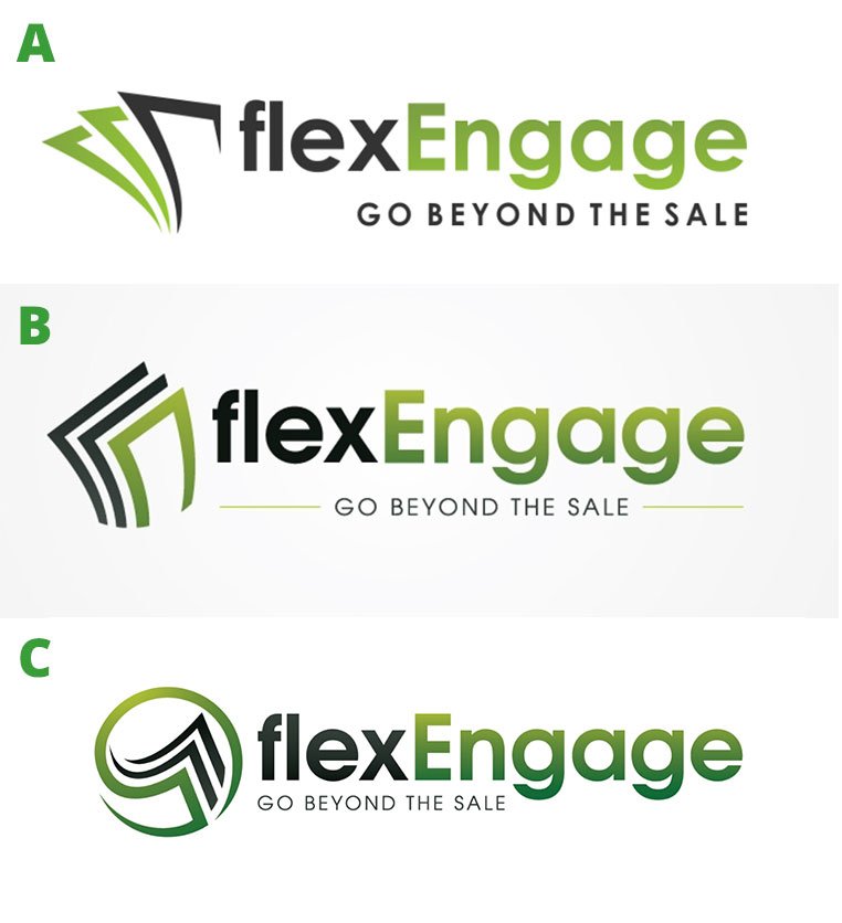 NEED YOUR HELP! We're working on a project for next year and really need your help in selecting a logo. Please select from options A, B or C. #gobeyondthesale