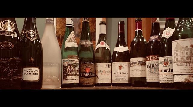 We visited the boss man’s private cellar as a farewell to our favorite assistant to the general manager @adamcakes09 These are a few of the fallen soldiers from our raid. Adam will still be around for a few weeks so come on by to chat some wine and bid h… ift.tt/2OHXbFn