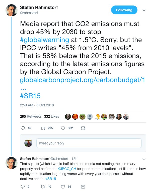 EricHolthaus's tweet image. Almost everything about climate change is worse than it seems.

And, 2018 will likely beat 2017 (which beat 2015) as the highest level of emissions in human history. We are making a bad problem worse at an increasingly bad rate.