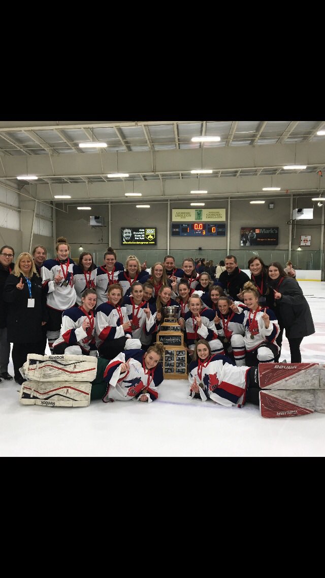 bourque15_steph's tweet photo. Thank you to all the coaches, staff and teammates @hockeyNB Female U-16 for an incredible experience #nbproud #gold https://t.co/NyqInJI0cf