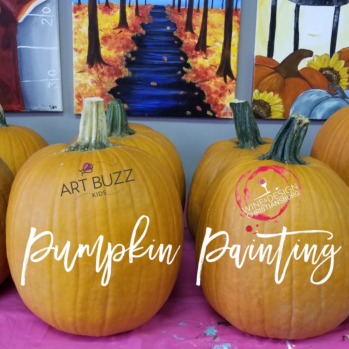 bit.ly/PYPumpkin Come paint your own pumpkin Masterpiece! #wndcburg #artbuzzkids