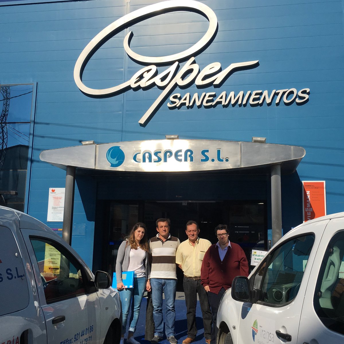 LanzaSG18's tweet photo. Jueves 27 visitamos la #empresa Casper #Saneamientos. 😄
Nos recibió el gerente Ángel. Nos explicó el funcionamiento y las pautas al realizar los procesos de #selección.
Muchas #gracias por su recibimiento.
https://t.co/OpjB8qYqZA @FundacionSMLRPH
@FTelefonicaCR @Lanzaderas_EES https://t.co/DiyRQr6r8i