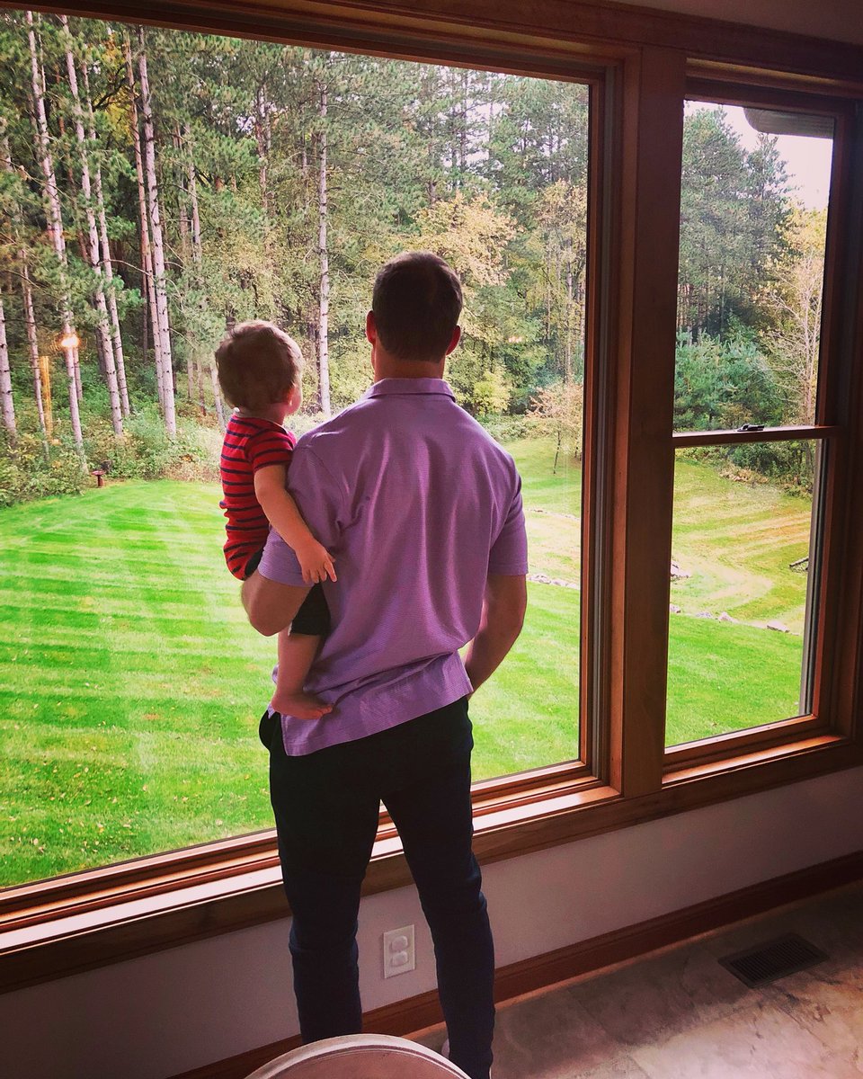 KirkCousins8's tweet photo. I really enjoy holding my son...and my son really enjoys being held. Makes for a great partnership. #family https://t.co/HEwqfe40FY