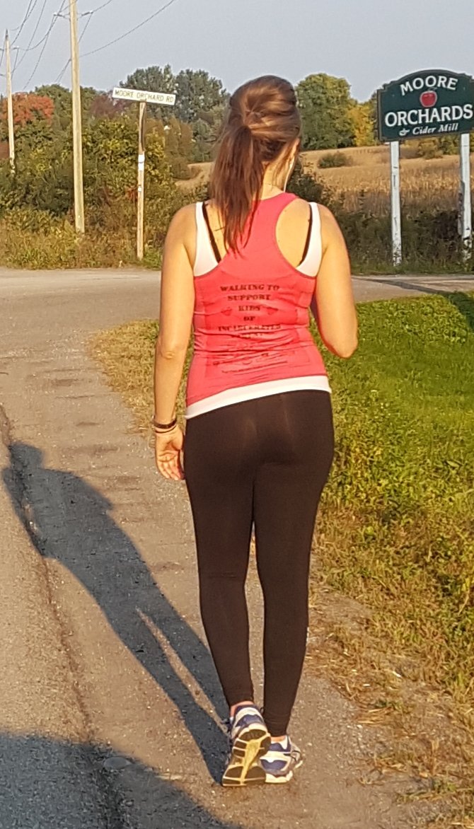 KIPCanada's tweet photo. Here is to hoping that the sun shining on @JessicaReidFEAT back will loosen up her tightening muscles as there is still over 19 kms left on this very grueling 55 kms day. #FeetforFEAT #KIP https://t.co/uhsEGWjAtG