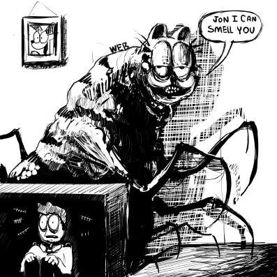 Jacopo_della_Q's tweet photo. I'd like to thank @leakiestfaucet for introducing me to @QwertEffects and insomnia. #Inktober https://t.co/6KxuXjaurP