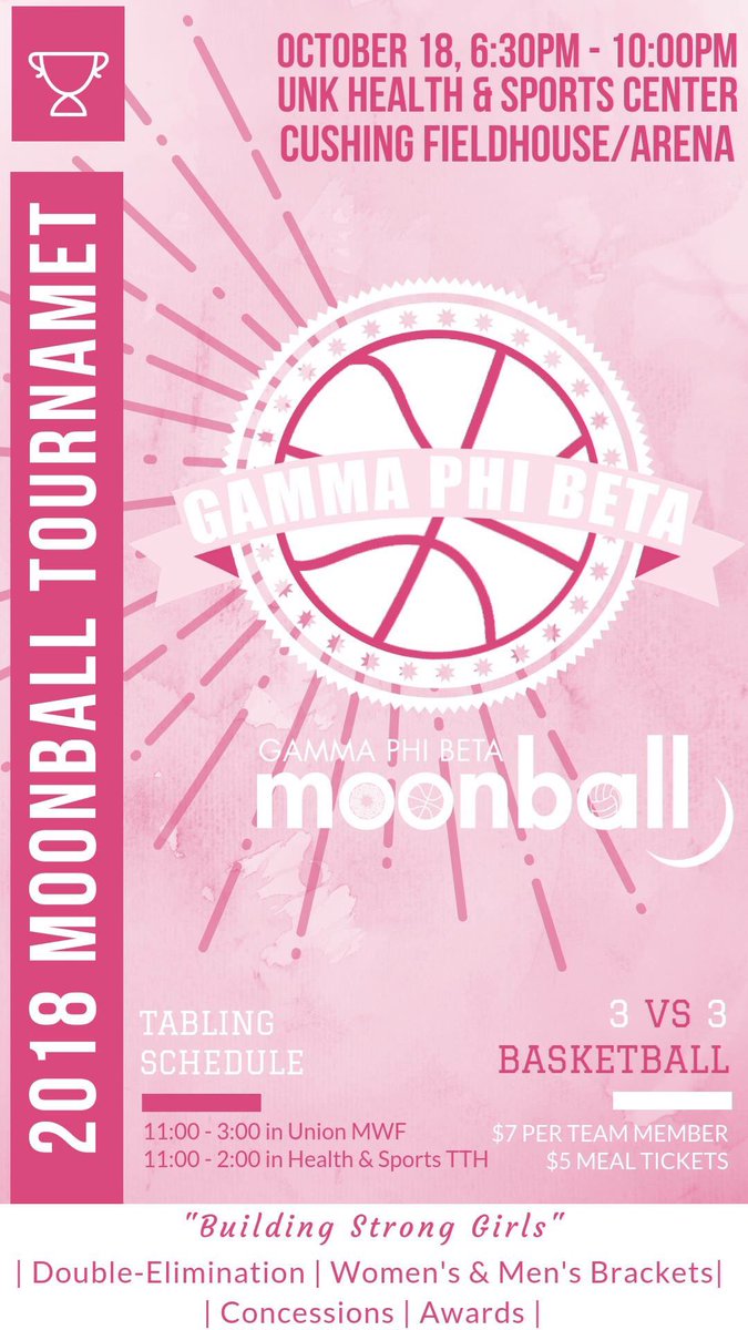 Come and see us MWF in the Union 11:00 to 3:00 and TTH in the Health &amp; Sports Center 11:00 to 2:00 to sign up and support a great cause 🏀💕