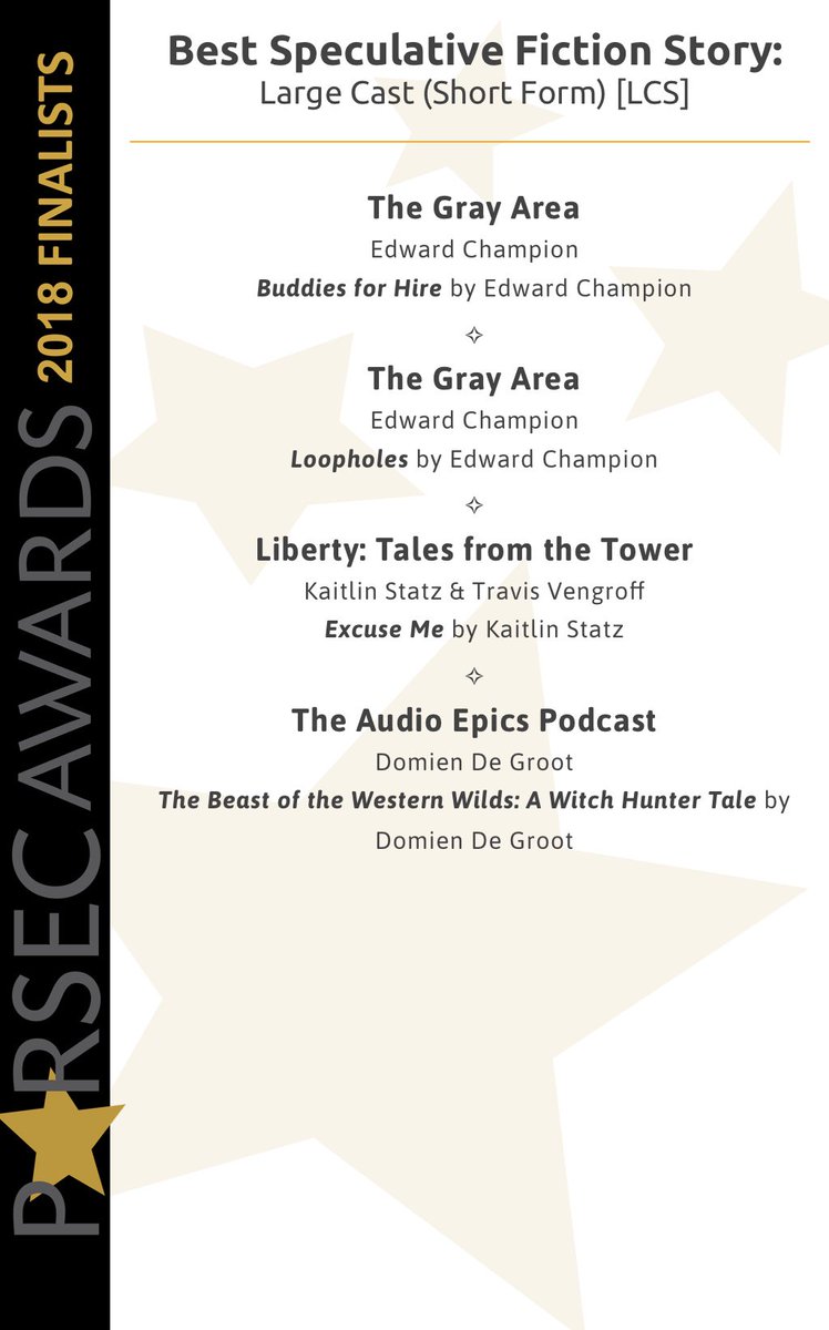 The Parsec Awards tweet media