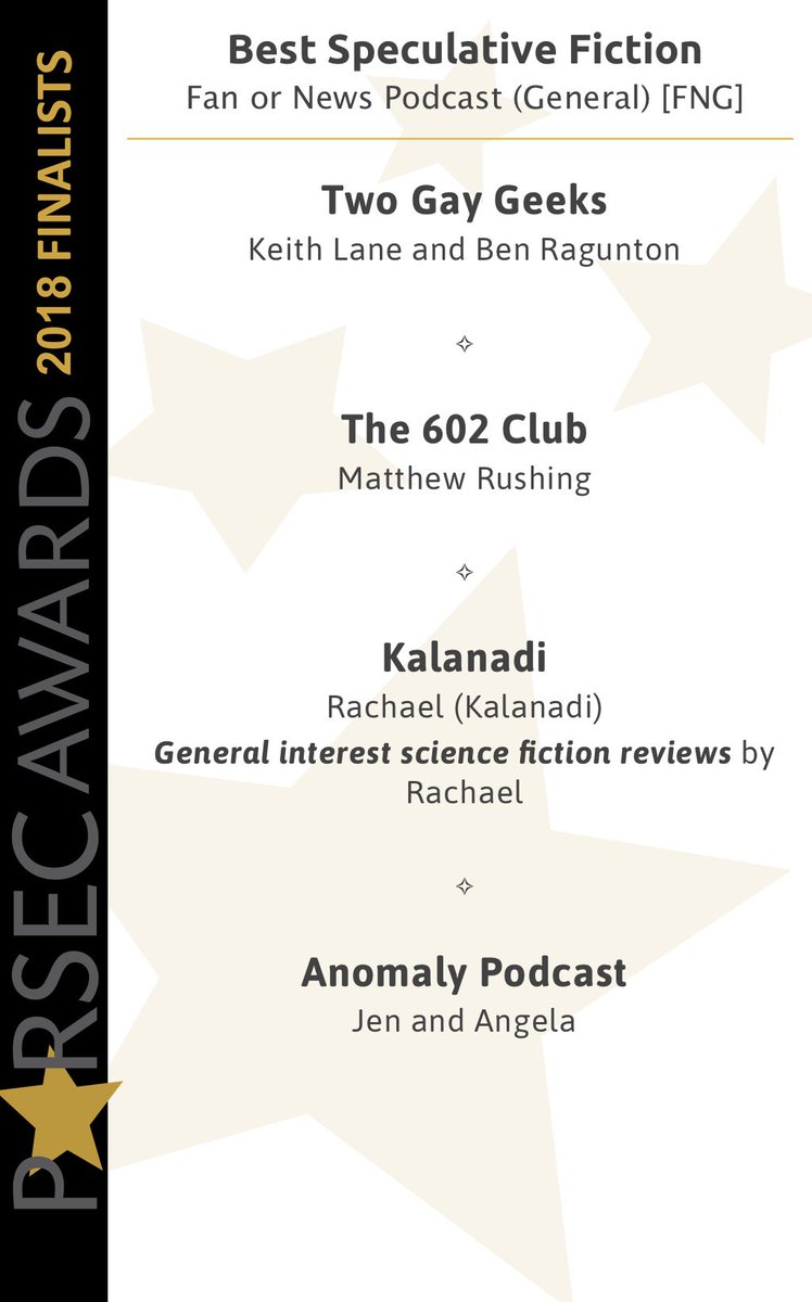 The Parsec Awards tweet media