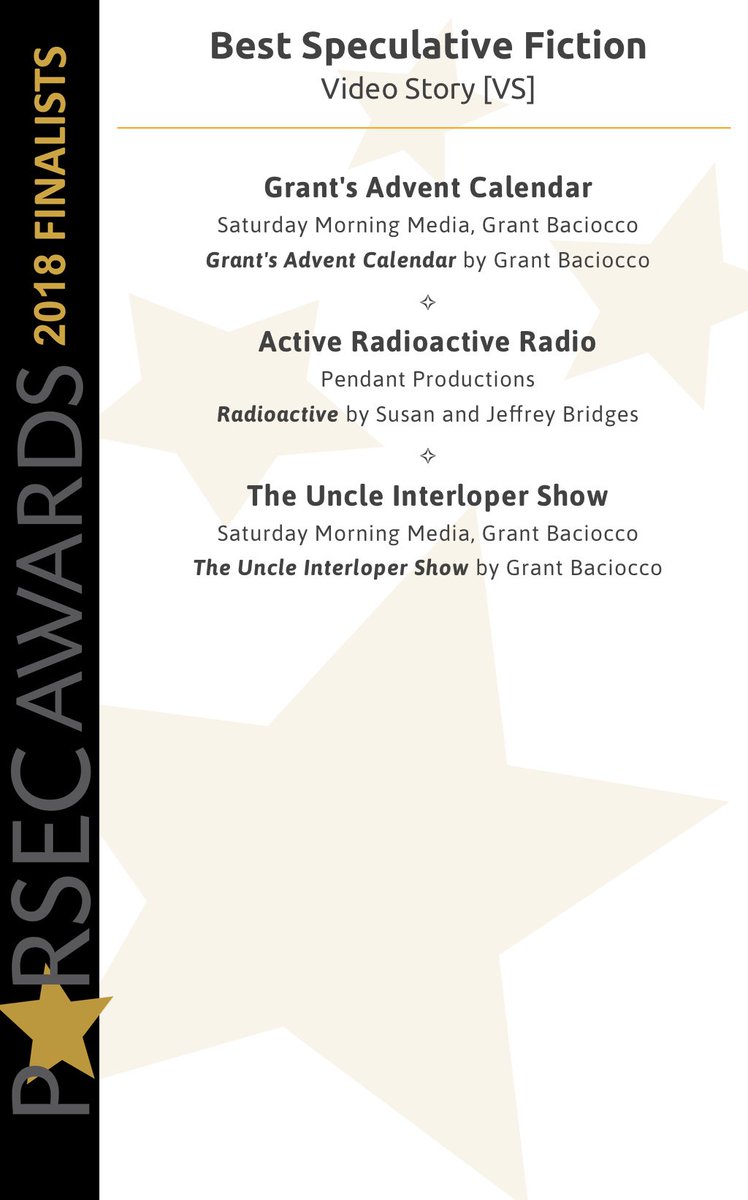 The Parsec Awards tweet media