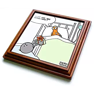 ricklondon's tweet photo. #Hilarious #Gifts #Amazon "#Bowling Pin #Hospital" 8x8 #ceramic #FramedTile by #LTCartoons #discount #trivet #deal #gifts #gift #bowlingballs #affordable #funny #collectible #comic #humor https://t.co/H5JbNGOGrl https://t.co/fi3Nj5iduZ