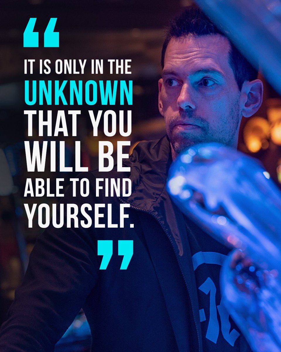 TomBilyeu's tweet photo. Humans adapt via stressors. Heavy weights and hard situations. That’s our lot in life if you want to become capable of the extraordinary. To improve, you’re going to have to step waaaaaaay out of your comfort zone and into the unknown. https://t.co/FiBAi0kIC8