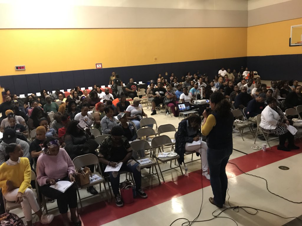 Mark Murray had a great turnout of parents for our #Ok2Say parent community program this evening. Thank you Don Ferguson from the Michigan Attorney General’s Office.