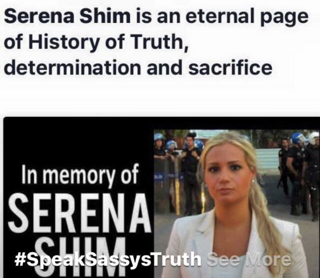 #SerenaShim @OperationSerena