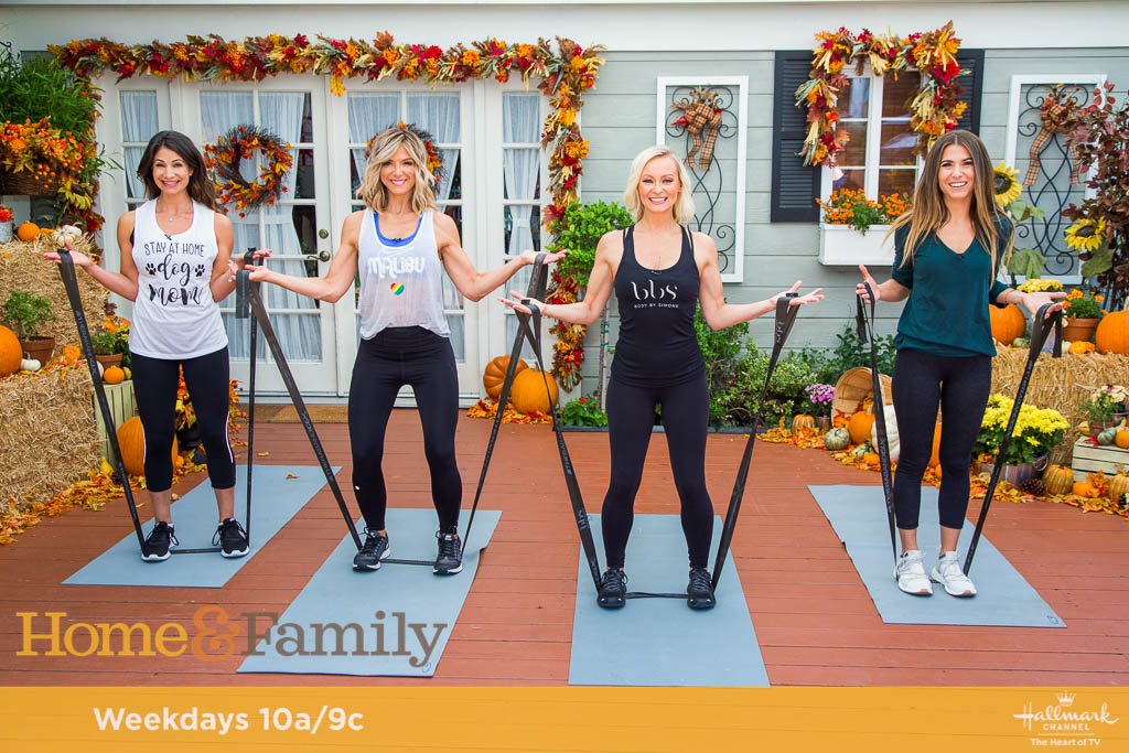 Celebrity Trainer <a href="/SimoneDeLaRue1/">Simone De La Rue</a> is showing us how to get our upper bodies ready for those holiday parties! Get the details TOMORROW 10am/9c on <a href="/hallmarkchannel/">Hallmark Channel</a>.