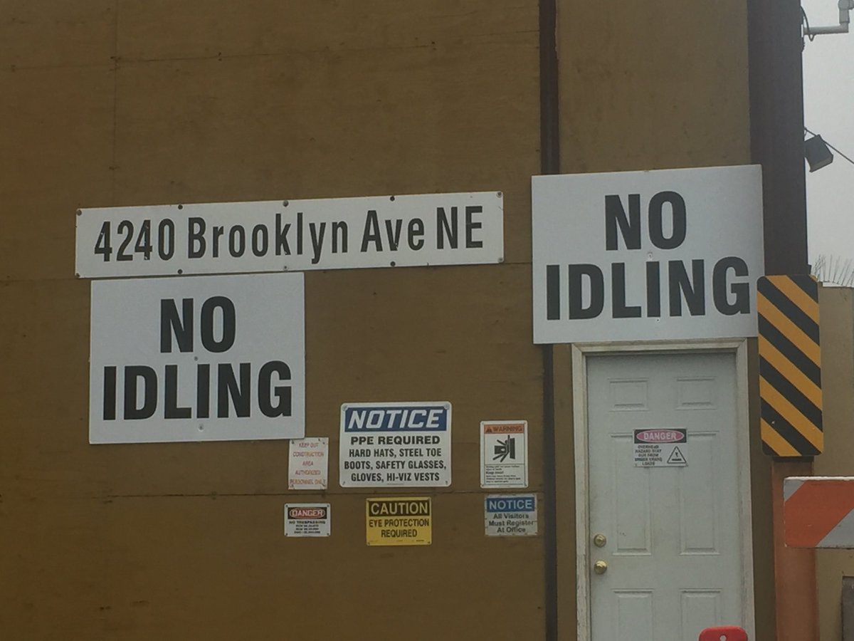 On our way to see <a href="/EricIdle/">Eric Idle</a> in University District. Must be heading in the right direction