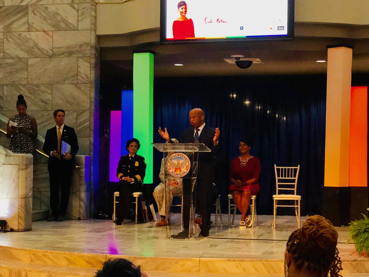 HRC President Chad Griffin with local leaders in Atlanta.