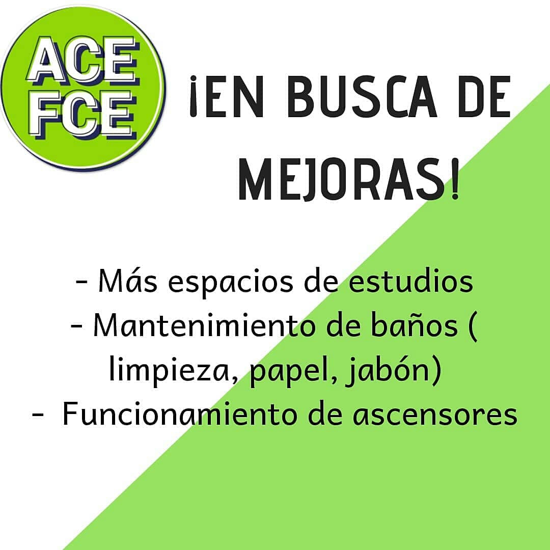 ACE_fce's tweet photo. NOTA RECLAMO-PROBLEMÁTICAS DE LA FACULTAD
En estos días, estudiantes nos hicieron llegar problemáticas que estan atravesando a diario en nuestra Facultad.
Nos comprometemos a estar a disposición de los estudiantes y autoridades de la facultad para ayudar y así poder resolverlos https://t.co/3gFPGmtNCw