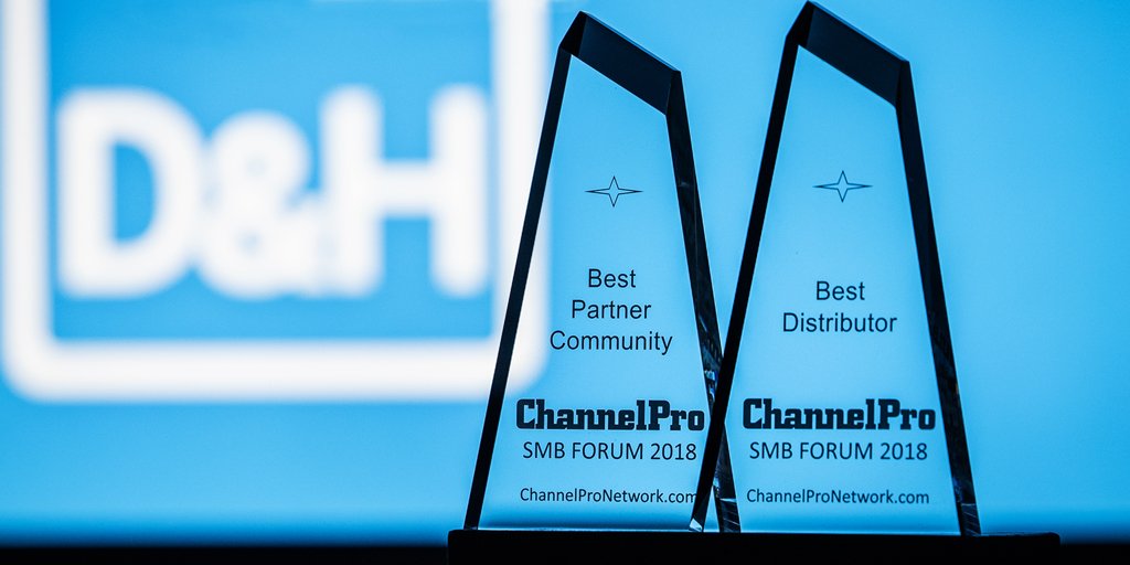 dandh's tweet image. We&apos;re honored to be voted #Best #Distributor &amp;amp; Best #PartnerCommunity at the recent @ChannelProSMB #SMB Forum. A very sincere thank you to our #SolutionProvider &amp;amp; #MSP partners! #ChannelProSMBForum