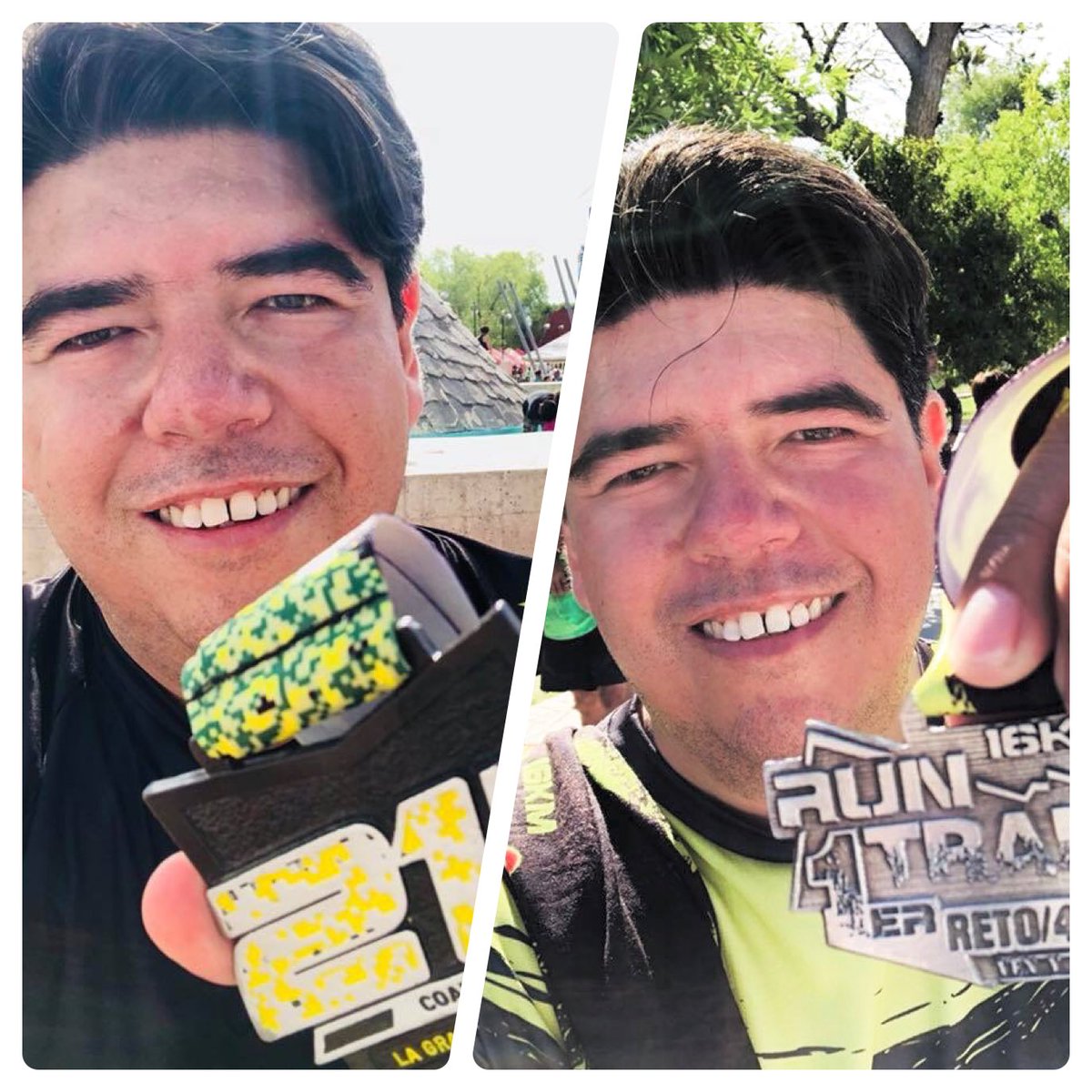 cpHugoPalafox's tweet photo. Vámonos a entrenar que esas medallas no se compran #RunnigTime !! https://t.co/7YXHFMkLar