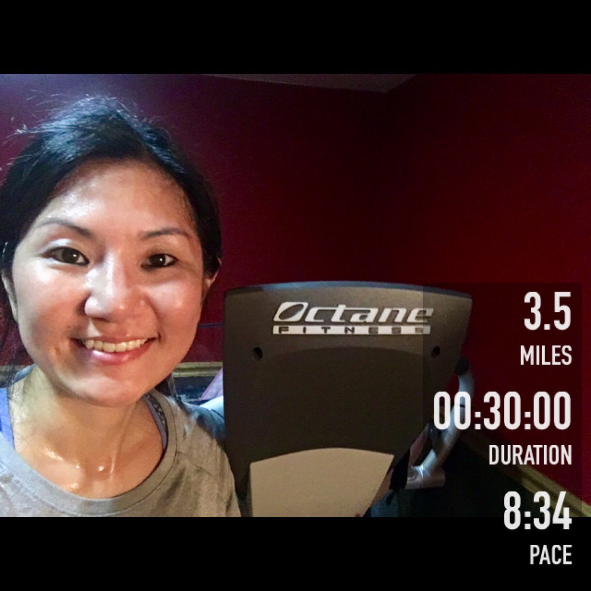 laparkpharmd's tweet photo. Itβs been 4 weeks since the surgery on my spine. Thought I could jump on my @octanefitness Zero Runner for a workout. Happy to report that I can still do a sub-9:00 pace!! Gonna try to build on this. Hoping to do a marathon in 2019. π€#fueledbyzero https://t.co/e7Mejn9Ea9