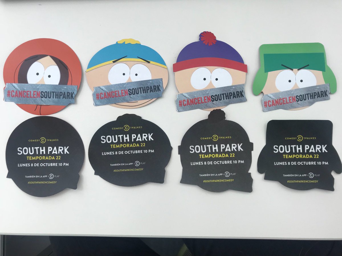 g_hr's tweet photo. #SOUTHPARKENCOMEDY temporada 22 estrena • H O Y • 10pm https://t.co/u6lQh2UPFO