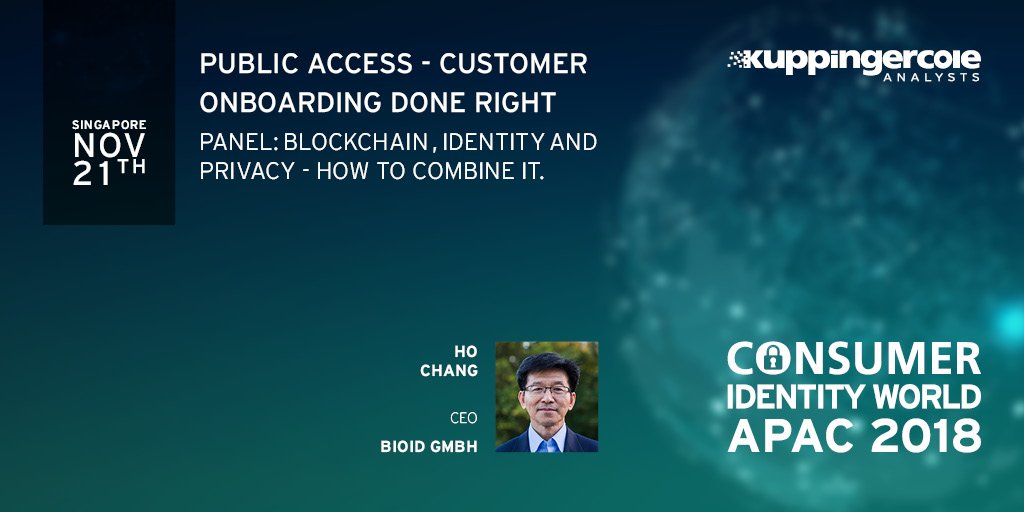kuppingercole's tweet photo. Key takeaways:
- #Biometrics &amp; #Privacy are not a contradiction
- Biometric #authentication can solve many issues concerning digital #identities in the online services world
#CIWAPAC18 https://t.co/cAuRldQHbK https://t.co/nCE0nSroje