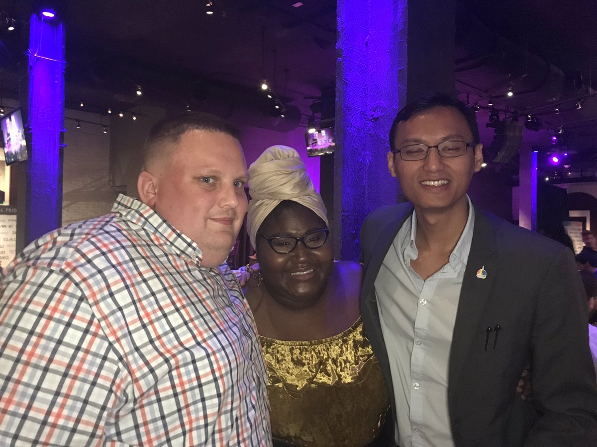 CapitalPrideDC's tweet photo. #mitn2018 Tiffany your voice gives us goosebumps❤️ What a gift! https://t.co/5K89cO3eVt