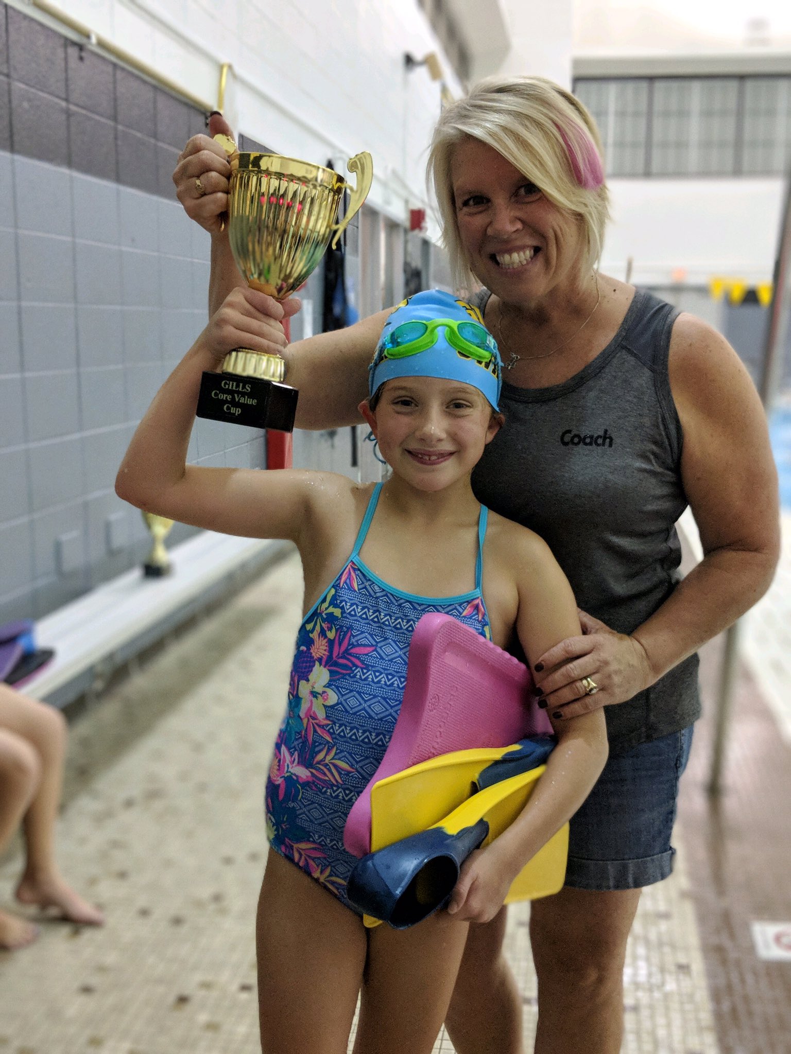 Gills Swim Team on Twitter "The very first recipients of the GILLS