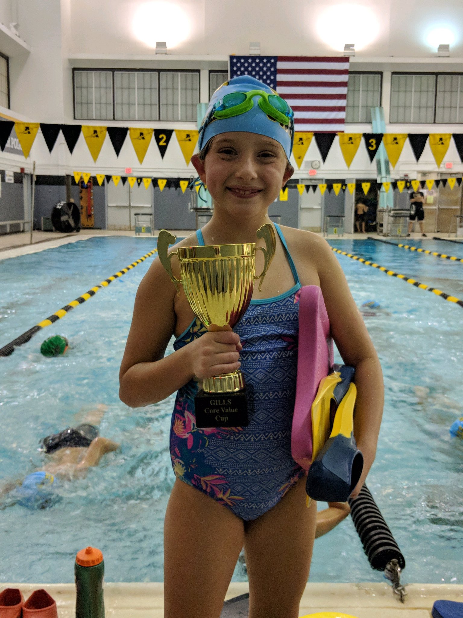 Gills Swim Team on Twitter "The very first recipients of the GILLS