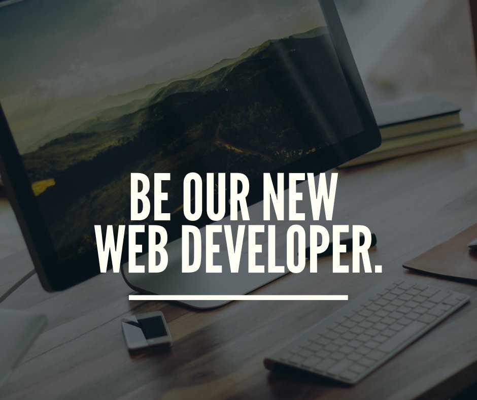 We are now hiring for a part-time web developer. Join our amazing team! Apply here https://t.co/4ksdQ8M6eI https://t.co/VXnMq2lqJv