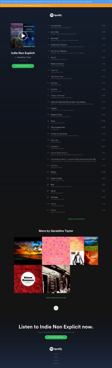 TalentedSC1's tweet image. #collaborativeplaylist 
open.spotify.com/user/114452931…