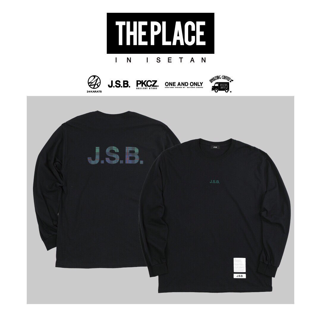 J S B Official Twitterren J S B The Place In Isetan を開催致します The Place In Isetan では Ldh Apparelで展開されるすべてのブランドロゴがプリントされたtシャツ をはじめ J S B のブランド ロゴにチェック柄を落とし込んだ伊勢丹新宿店限定商品