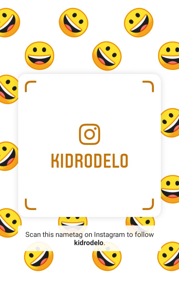 Follow me on Instagram! Username: kidrodelo
instagram.com/kidrodelo?r=na…