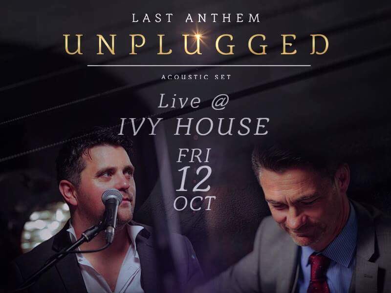 Last Anthem Unplugged fans.... get your fix THIS FRIDAY at the Ivy House in Stockton. 

One not to be missed if you love the acoustic stylings of James and Andy... craaazy... buuut NICE! 

#acoustic #music #unplugged #lastanthem