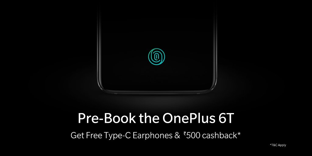 OnePlus 6T tendrá lector de huellas en pantalla