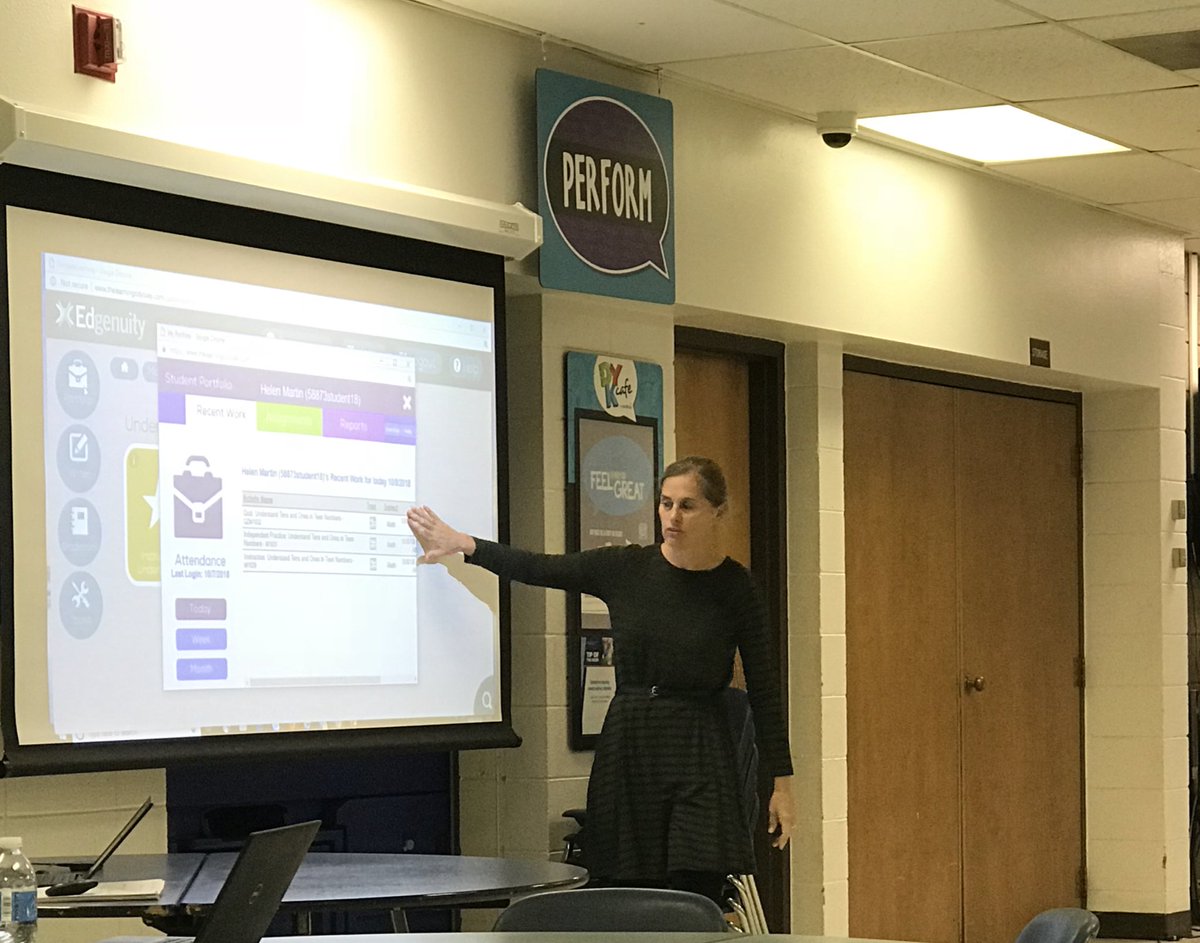 Thanks to Les and Jan from <a href="/EdgenuityInc/">Edgenuity (now Imagine Learning)</a> for leading our Pathblazer training today.