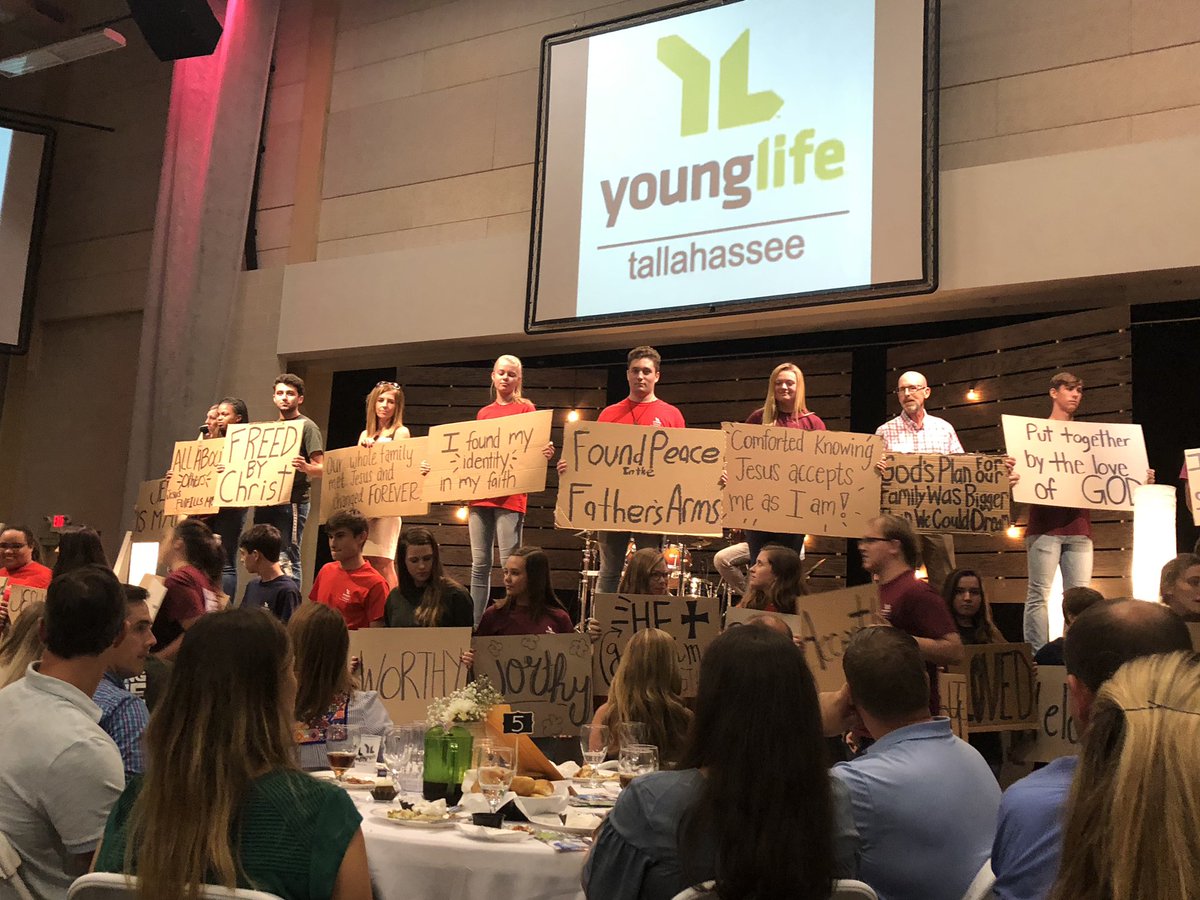Fountain4Judge's tweet photo. The Tallahassee Young Life banquet was powerful and moving. The lives of so many of our young folks around the country and in our community are being changed through the work of this incredible ministry.  And to hear Brandon Heath was just the icing on the cake!!! #Lisa4Judge https://t.co/l2o6LDyBZo