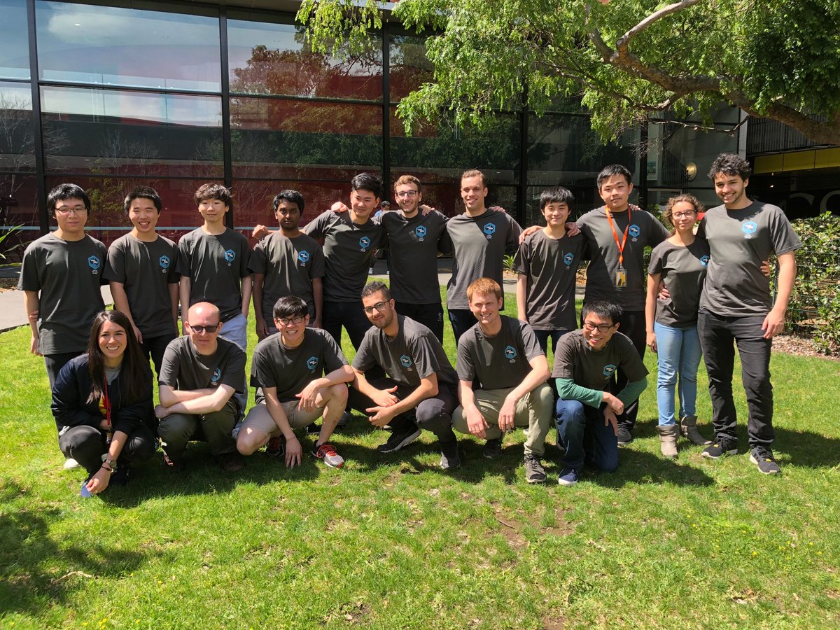 ProfBuckland's tweet photo. The Amazing @UNSW @seceduau security students at the starting line #CySCA2018 the national Australian cyber security competition. So proud of you all! On your marks.. get set.. break things #SECedu https://t.co/VnHbQ5ybgg